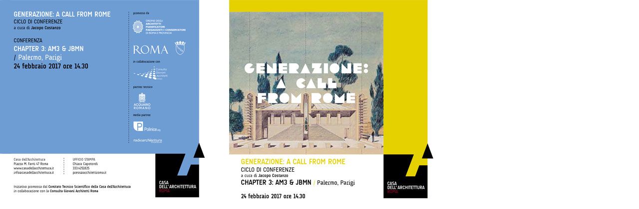 Generazione: a call from Rome