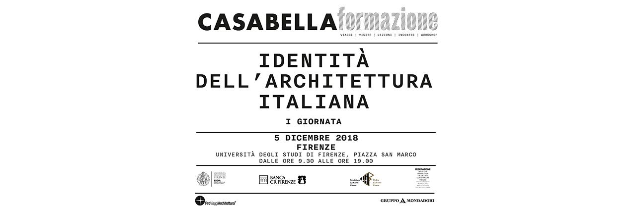 AM3 @ XV convegno identità dell’architettura italiana