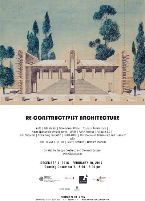 "Re-Constructivist Architecture"